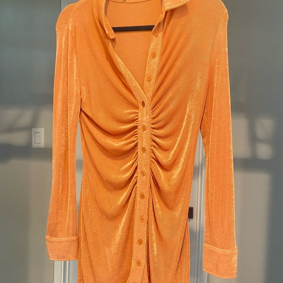 Dresses & Skirts - Orange mini dress